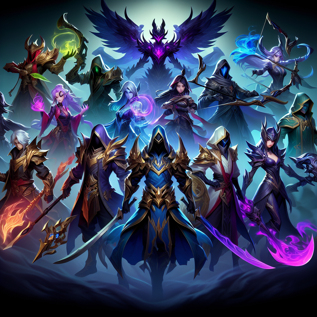 Wajah Hero Mobile Legend: Menggali Karakter dan Keunikan Mereka