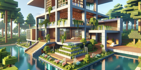 Explore Stunning Modern Minecraft House Designs: Tips and Inspiration