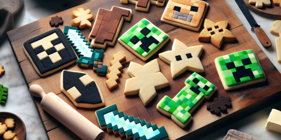 How to Create Stunning Minecraft-Themed Cookies: Ingredients and Tips