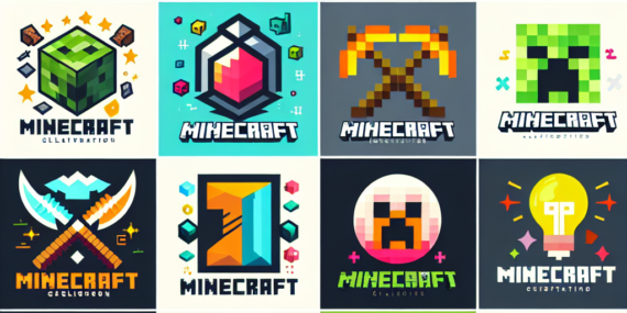 Explore the Best Creative and Cool Minecraft Logos for Inspiration