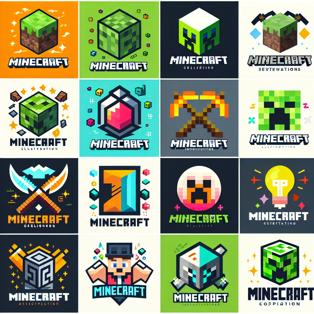 Explore the Best Creative and Cool Minecraft Logos for Inspiration